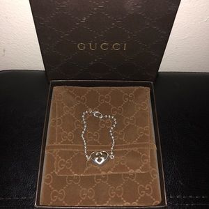 GUCCI Britt heart bracelet